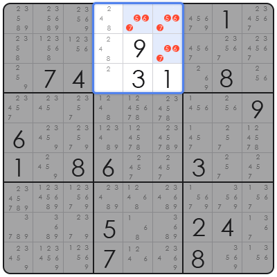 how to solve medium level sudoku